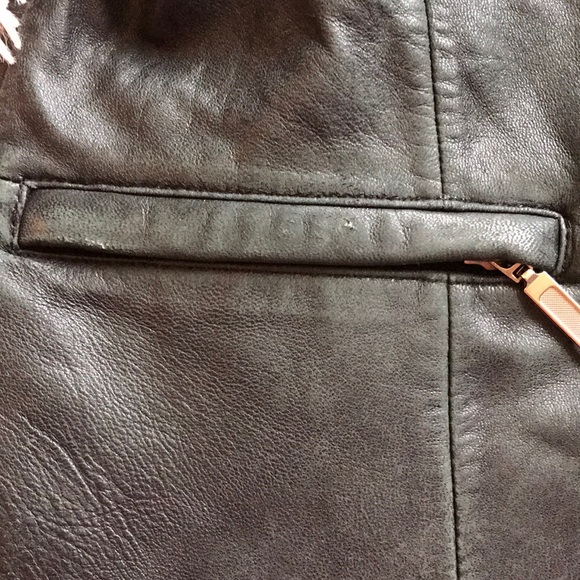 Vintage leather jacket - Picture 4 of 12